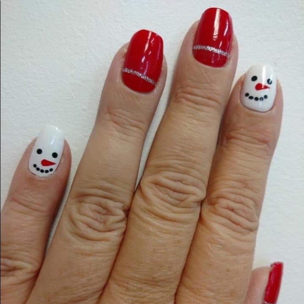 Rarity Nails- Snowman Jam